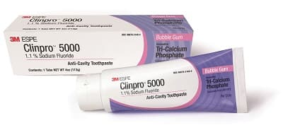 3M (Solventum) Clinpro 5000 1.1% Sodium Fluoride Anti-Cavity Toothpaste, Bubble Gum Flavor, 4 oz Tube, Rx Only, 12115BG thumbnail 8