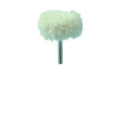 Meisinger HP #150.220 Round Cotton Brush Polisher, White, 22mm, 5/Pk thumbnail 5