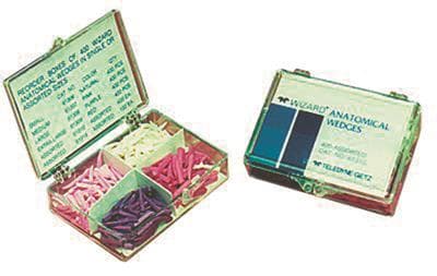 Wizard Wedges Anatomical Matrix Wedges, Extra Large (Red), 400/Box thumbnail 2