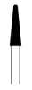 NTI Universal Cutter EF Fine Cross Cut, Round End Taper, HP Shank, 3.1mm Diameter, 12mm Head Length, Red Band, UC079EF-031 thumbnail 6