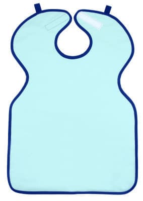SootheGuard Air Adult Lead-Free X-Ray Protection Apron, Without Collar, Light Blue, 0.3mm Lead Equivalence - -.3mm SootheGuard Air Adult w/o Collar Lt Blue - Image 1