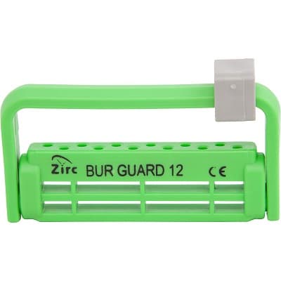 Zirc Steri-Bur Guard, 12-Hole, Neon Green, 50Z406P thumbnail 8