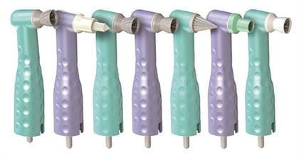NUPRO revolv Disposable Prophy Angle, Tapered Brush, 90° Angle, Latex-Free, Lavender/Green, 100/Box, 965259 thumbnail 12