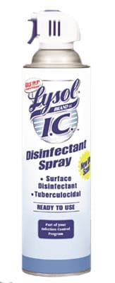 Lysol IC Disinfectant Spray with Control Flo Valve, 19 oz Aerosol Can, 95029 thumbnail 5