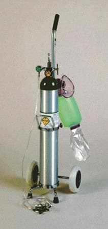 Mada Medical "E" Oxygen Crash Cart Kit, Empty Tank, 6 LPM, 1629E thumbnail 5