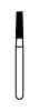 NTI Diamond Bur FG Fine Flat End Taper #846-016 (F846-016), 1.6 mm Diameter, 6.0 mm Length, 5/Pack thumbnail 5