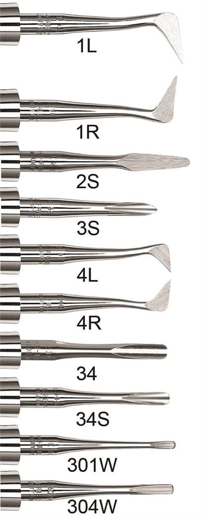 Hu-Friedy Seldin Surgical Elevator #4L, Left, #510 Large Tapered Hexagonal Handle, Single End, 1/Pkg thumbnail 5
