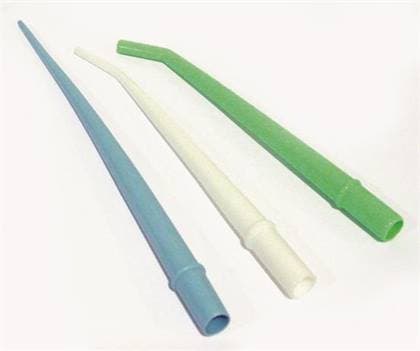 Crosstex Surgical Aspirator Tips, High Volume Evacuator, Plastic, Standard (1/8"), White, 30° Angle, 25/Bag, ZSAWH thumbnail 14