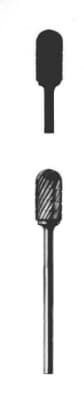 Miltex-Integra GTN Barrel #1 Lab Carbide Bur - -GTN Barrel #1 Lab Carbide Bur - Image 1