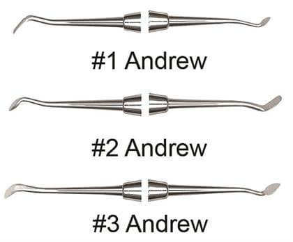Hu-Friedy #1 Andrews Double-Ended Carver with #41 Round Handle, CVA1 thumbnail 5