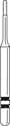 Two Striper MicroPrep Diamond Bur, FG, MP38, Medium, Blue, Cylinder Round End, 0.7 mm, 5/Pk, 2015959 thumbnail 7