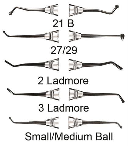 Hu-Friedy XTS Satin Steel Ball Burnisher, Small/Medium, #6S, TNBBS/M thumbnail 6
