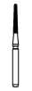 NTI Trimming & Finishing Carbide Bur, #7653, Round End Taper, 12 Flute, FG, Red Ring, 1.2 mm Diameter, 5/Pkg, H375R-012 thumbnail 6
