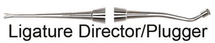Hu-Friedy Orthodontic Ligature Director Plugger, Double End, #2 Octagonal Handle thumbnail 4