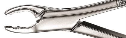 Hu-Friedy Extraction Forceps, Standard Pedo Series, Serrated Split Beaks, Universal, #150XAS, 1/Pk, F150XAS thumbnail 6