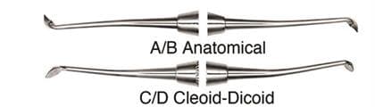 Hu-Friedy A/B Anatomical Tungsten Carbide Carver, #41 Round Handle, Double End, CVTCA/B thumbnail 4