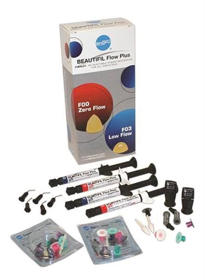 Beautifil Flow Plus Hybrid Composite, Light-Cure, Syringe Refill, F03 Low Flow, Shade A2O, 2.2 g, 1/Pk, 2020 thumbnail 18