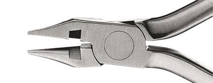 Hu-Friedy Wire Forming Pliers, Bird Beak with Cutter, Straight Tip, Smooth, Stainless Steel, 678-325 thumbnail 4