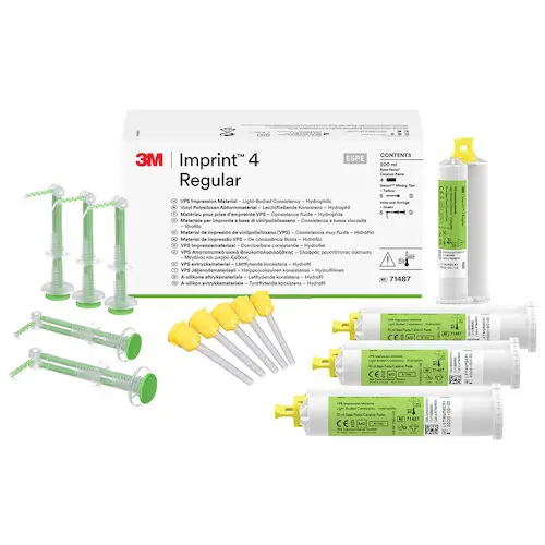 3M Imprint 4 VPS Impression Material, Garant Cartridge Refill, Regular Body, 50 ml Cartridges, 4/Pk, Mint, 71487 thumbnail 8