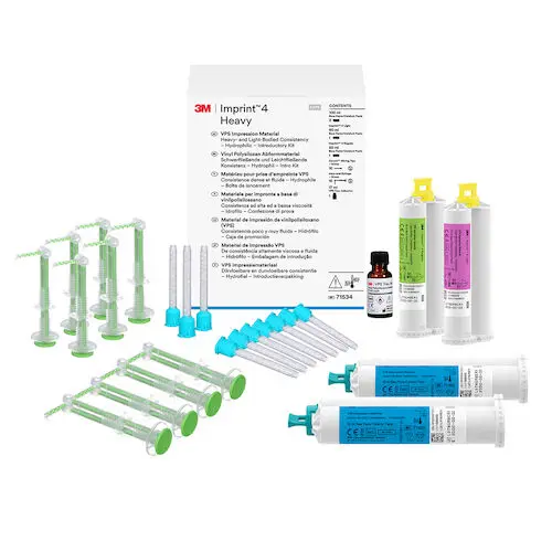 3M Imprint 4 VPS Impression Material Intro Kit, Heavy/Light/Regular, Mint, 71534 thumbnail 4