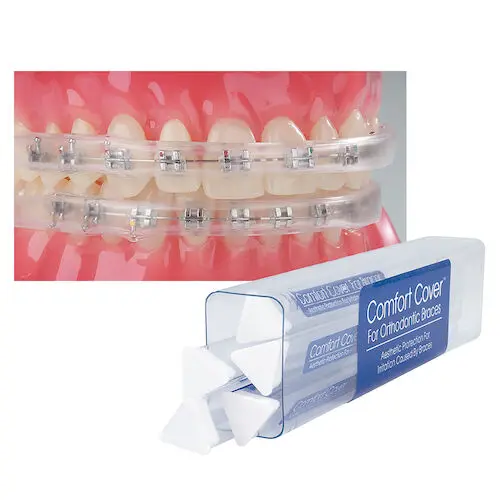 Ortho Technology Comfort Cover Protective Strips, Clear, Patient Sets, 5/Pkg, 98165 thumbnail 2