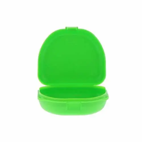 Zirc Dental Retainer Box, 1" Deep, Neon Green, 12/Pk, 25R500P thumbnail 3
