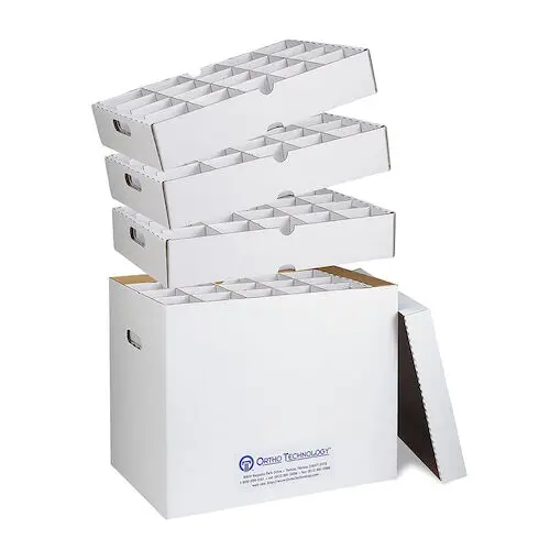 Ortho Technology Ortho Model Top Loading Box, 15"H x 19½"W x 13¼"D, 4/Pkg, 37810 thumbnail 2