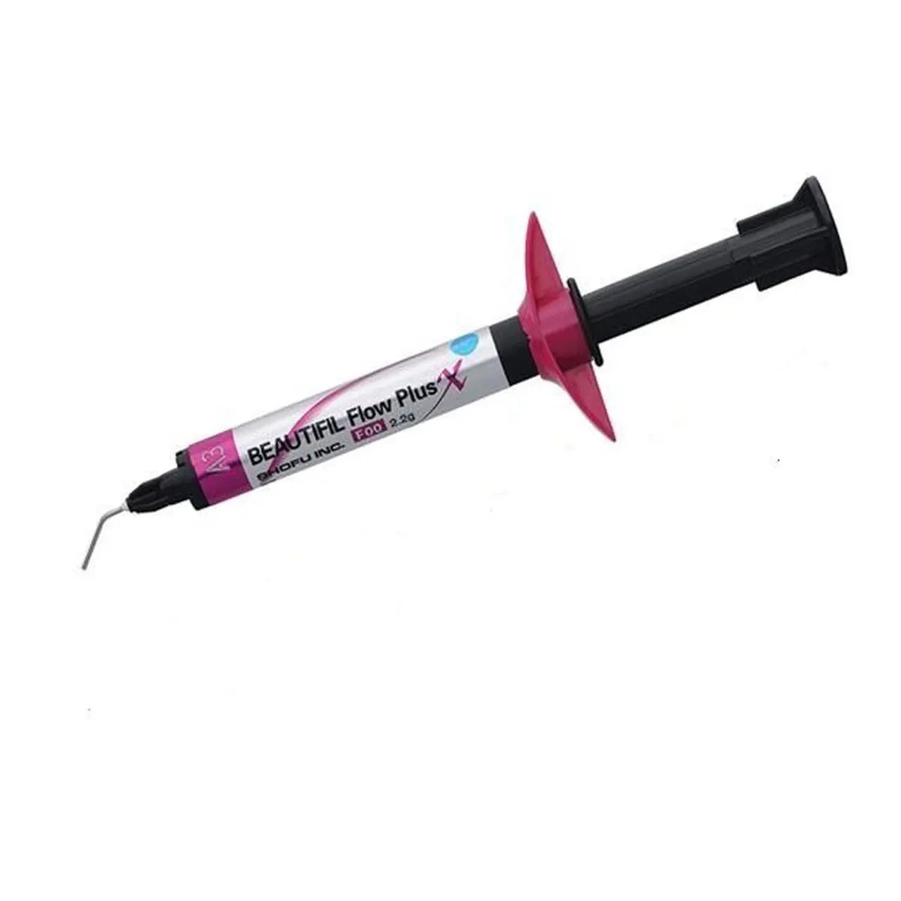 Beautifil Flow Plus X F00 (Zero Flow) Flowable Composite Tips, Shade A2O, 0.21 g, 20/Pkg, Y2412 - Beautifil Flow Plus X - Tips - F00 - A2O - Image 1