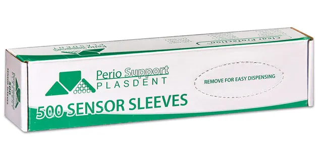 Plasdent Digital Sensor Sleeves for Carestream/Kodak 6100 Size 2, Clear Plastic, 9.5", 500/Box, PS-6100-2 thumbnail 7