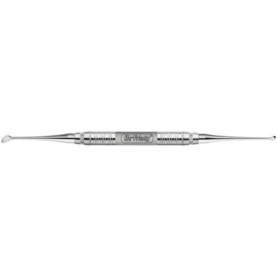 Hu-Friedy 2/4 Molt Surgical Curette, Double End, #6 Short Satin Steel Handle, CM2/4S6 thumbnail 2