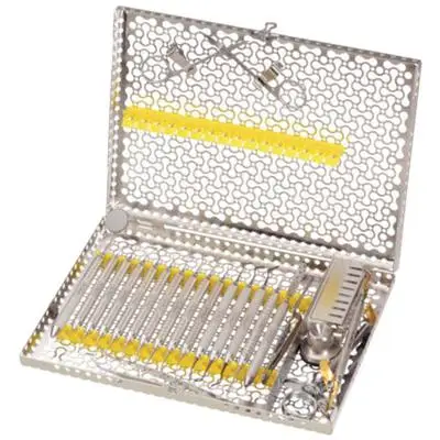 Hu-Friedy IMS Infinity Series 16-Instrument Large Cassette, Yellow, IMN4165 thumbnail 3