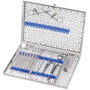 Hu-Friedy IMS Infinity Series 10-Instrument Small Cassette, Yellow, Stainless Steel, IMN5105 thumbnail 2
