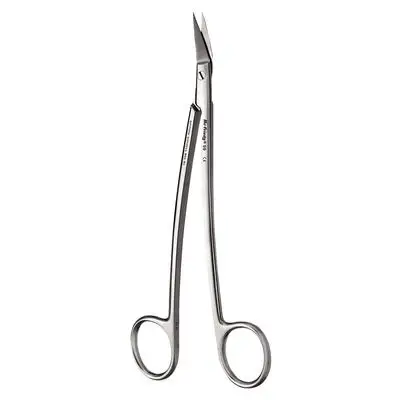Hu-Friedy 9 Dean Surgical Scissors, 6.5" (16.5 cm), One Serrated Blade, Stainless Steel, S9 thumbnail 4