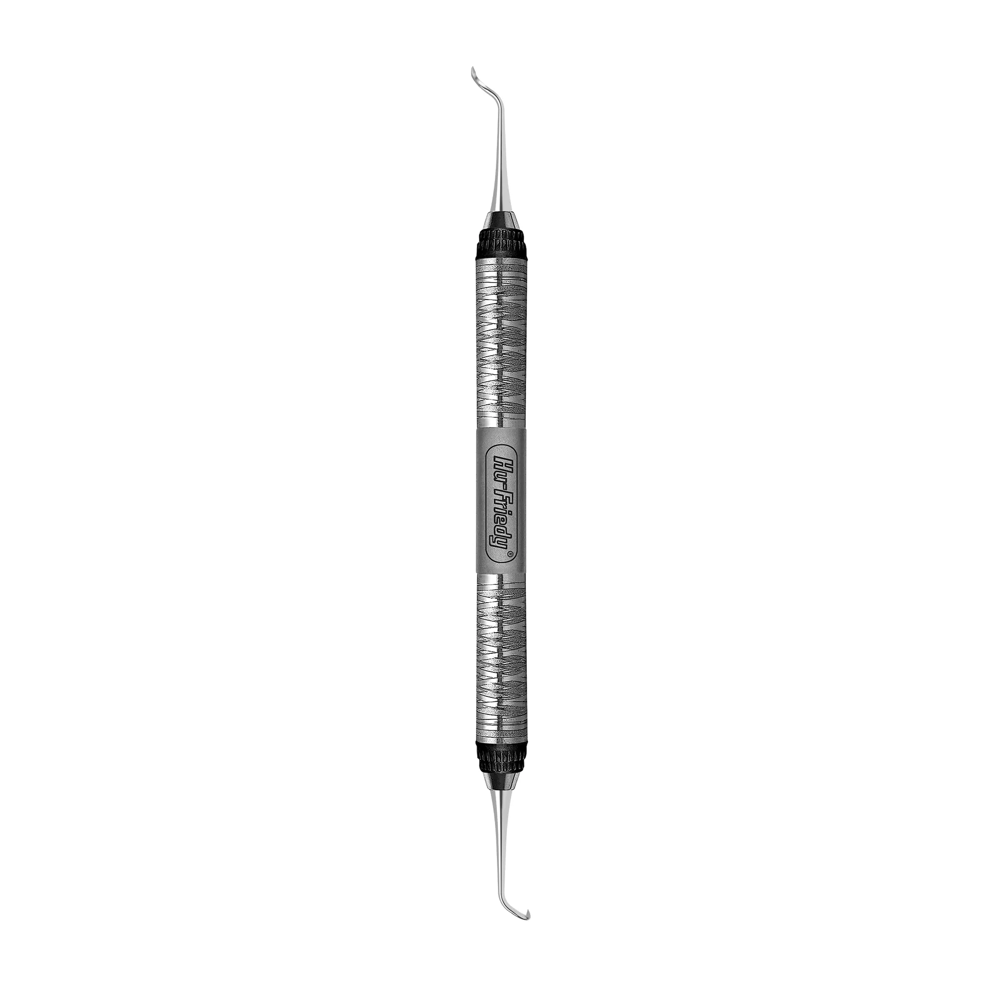 Hu-Friedy Nevi 2 Posterior Sickle Scaler, Double-Ended, #7 Satin Steel Colours Handle, SCNEVI27 thumbnail 2