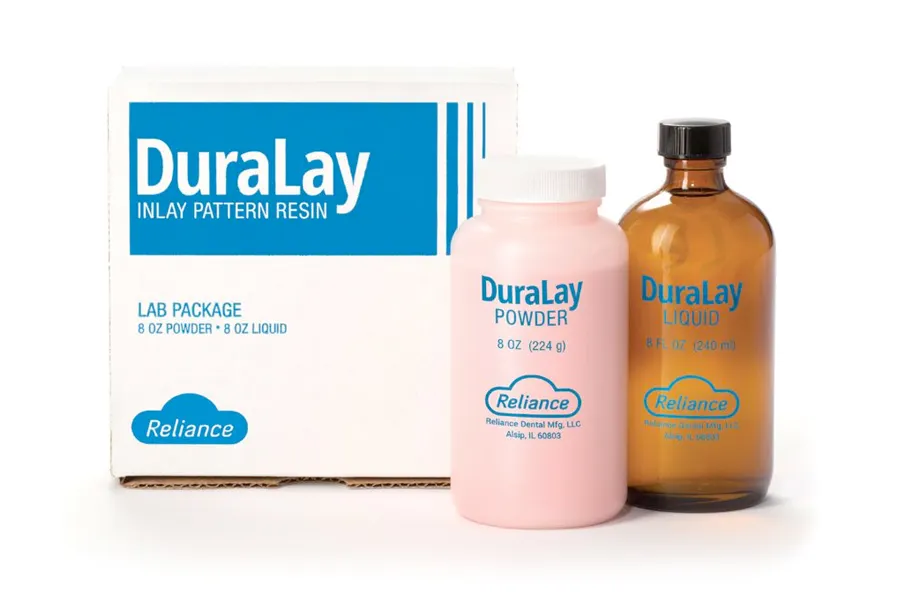 DuraLay Inlay Pattern Resin Lab Package, Red, 8 oz Powder & 8 oz Liquid with Lubricant Jar and Dropper, 2249-A thumbnail 13