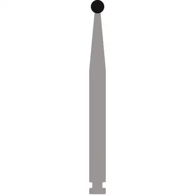 Kerr BluWhite Carbide Bur, Round, U.S. #4, RA (Latch), 10/Pkg, 400353 - -BluWite LA4 Carbide Bur (5) - Image 1