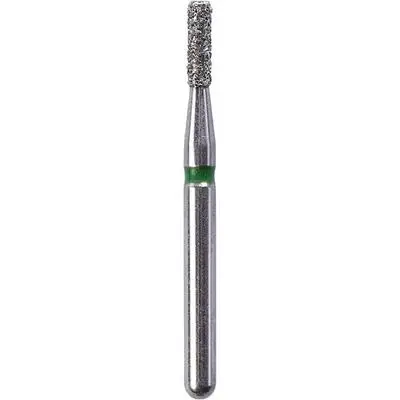 Kerr SimpliCut Sterile Single-Use Diamond Bur, Flat End Cylinder, Coarse Grit, Friction Grip, 25/Pkg, C835-012-D thumbnail 3