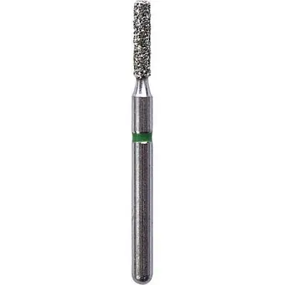 Kerr SimpliCut Sterile Single-Use Diamond Bur, Coarse Grit, Flat End Cylinder, Friction Grip, 25/Pkg, C836-012-D thumbnail 3