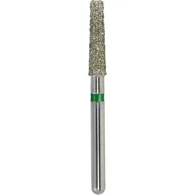 Kerr SimpliCut Single-Use Sterile Diamond Bur, Flat End Taper, Coarse Grit, Friction Grip, 25/Pack, C847-016-D thumbnail 3