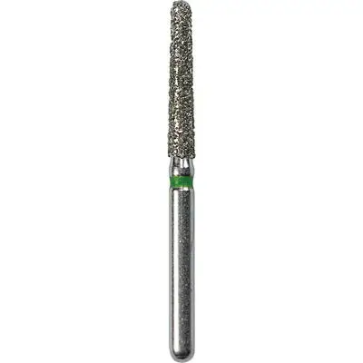 Kerr SimpliCut Single-Use Sterile Diamond Bur, Coarse Grit, Round End Taper, Friction Grip, #C856L-018-D, 25/Pack thumbnail 3