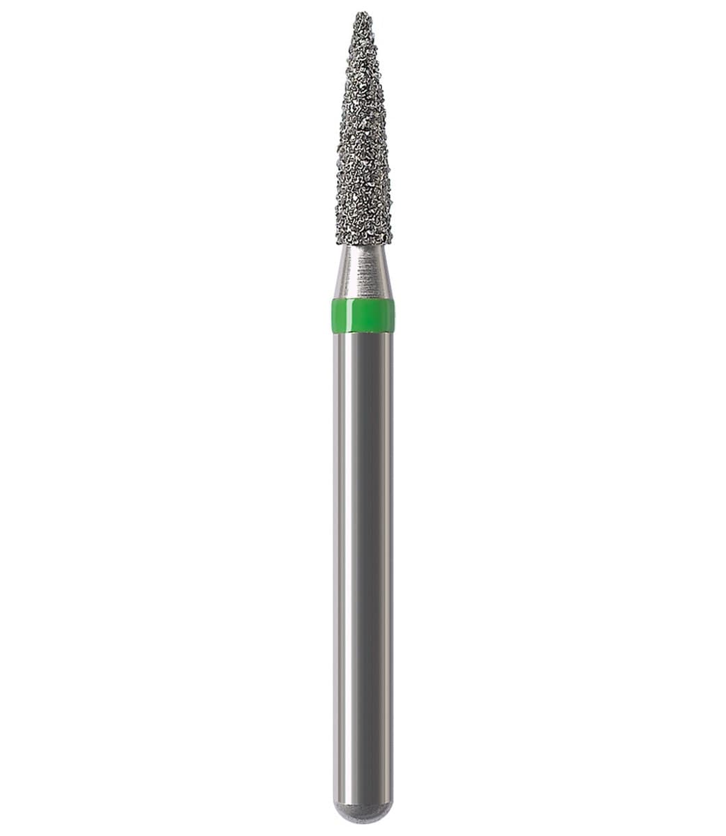 NTI Flame FG Diamond Rotary Instrument, Coarse Grit, 5/Pkg, 861-014 - Flame FG, NTI Diamonds, , 861-014, 5/Pkg, Coarse - Image 1