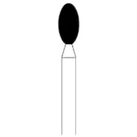 NTI Diamond Bur, FG, Football, #F379, 1.2 mm Diameter, 2.8 mm Length, Fine Grit, Red Ring, 5/Pk, F379-012 thumbnail 8