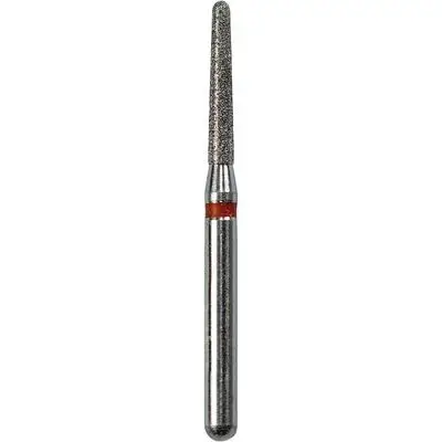 Kerr SimpliCut Single-Use Sterile Diamond Bur, Round End Taper, Fine Grit, Friction Grip, 25/Pkg, F856-014-D thumbnail 3