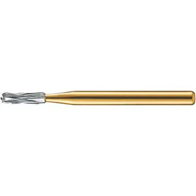 Kerr (KaVo Kerr) FG 2158 Carbide Bur, Kriss Cross, Straight Dome, Friction Grip, 6 Flutes, 1.2 mm Diameter, 3.7 mm Length, 10/Pk, FG2158-KC0 thumbnail 3