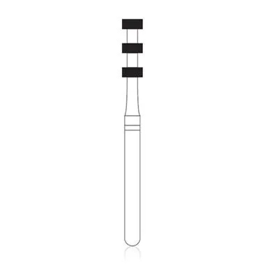 NTI Diamond Bur FG Medium Depth Marker, 0.5mm, #834-021, 5/Pack thumbnail 3