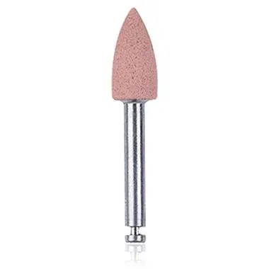 NTI Silicone Polisher, Pink, Flame Shape, RA Shank, #50, 5mm, 10/Pk, P0362 thumbnail 5