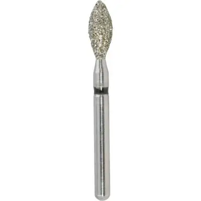 Kerr SimpliCut Single-Use Sterile Diamond Bur, Super Coarse Grit, Football Shape, Friction Grip, 25/Pkg, SC368-023-D thumbnail 3