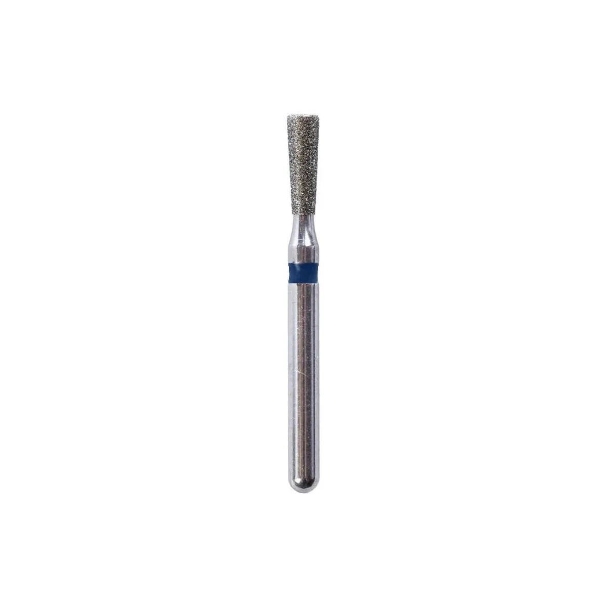Kerr Zir-CUT Diamond Bur, FG, Long Inverted Cone, #Z807-018, 1.8 mm Diameter, 5.0 mm Length, Blue, 5/Pkg thumbnail 4