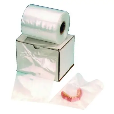 Buffalo Dental Denture Bags, 5 in x 6 in, Extra Strong 0.002 in, Heat-Sealable, Roll of 500, 4010 thumbnail 3