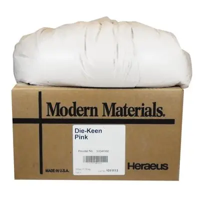Kulzer Laboratory Plaster, 25 lb., Pink, 46560 - , 25 lb., Pink, 46560 - Image 1